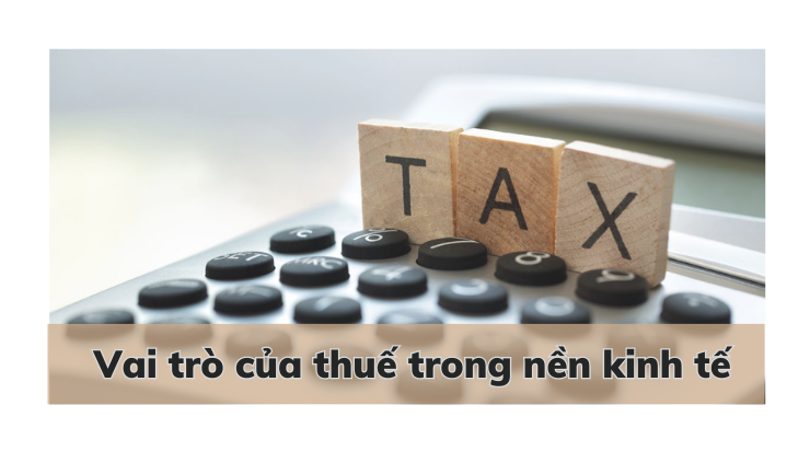 vai trò của thuế trong kinh tế